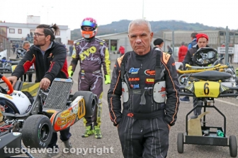 La gara dei campionati italiani di karting