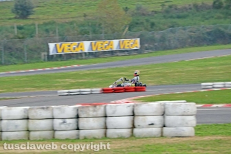 La gara dei campionati italiani di karting