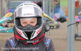 La gara dei campionati italiani di karting