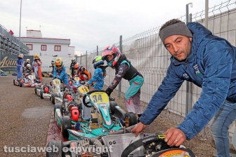 La gara dei campionati italiani di karting