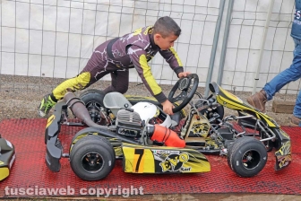 La gara dei campionati italiani di karting