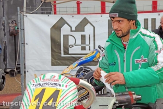 La gara dei campionati italiani di karting