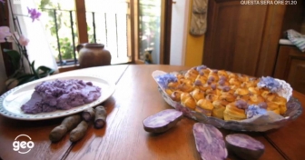 Piatti a base di patata cuore rosso