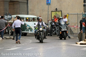 Viterbo - La Gentleman's Ride è sbarcata in città