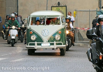 Viterbo - La Gentleman's Ride è sbarcata in città