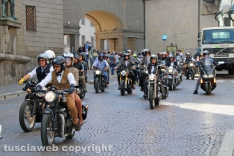 Viterbo - La Gentleman's Ride è sbarcata in città