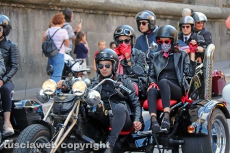 Viterbo - La Gentleman's Ride è sbarcata in città