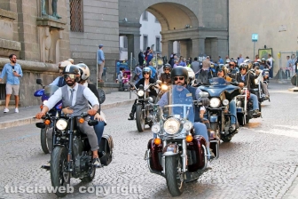 Viterbo - La Gentleman's Ride è sbarcata in città