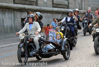 Viterbo - La Gentleman's Ride è sbarcata in città