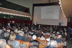 La giornata di Monti a Viterbo