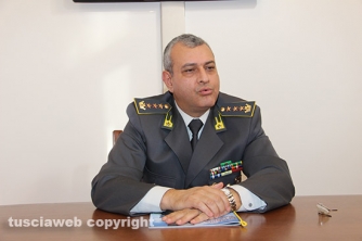 Il comandante della Guardia di Finanza Alfonso Amaturo presenta il calendario 2015