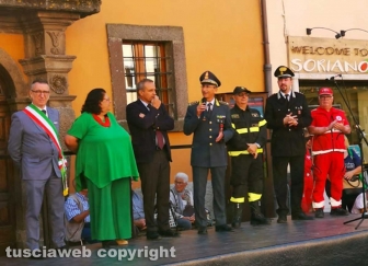 Soriano nel Cimino - La guardia di finanza con le unità cinofile alla manifestazione “Divertiamoci e impariamo dagli uomini in divisa”