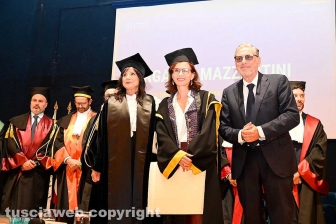 Pirati della Bellezza - Unitus - La laurea honoris causa a Margaret Mazzantini con Sergio Castellitto