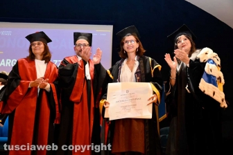 Pirati della Bellezza - Unitus - La laurea honoris causa a Margaret Mazzantini