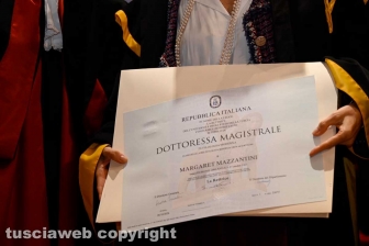 Pirati della Bellezza - Unitus - La laurea honoris causa a Margaret Mazzantini