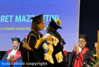 Pirati della Bellezza - Unitus - La laurea honoris causa a Margaret Mazzantini