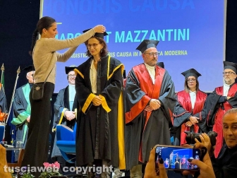 Pirati della Bellezza - Unitus - La laurea honoris causa a Margaret Mazzantini