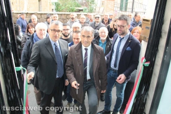 Civita Castellana - La presentazione del candidato sindaco Caprioli (Lega)