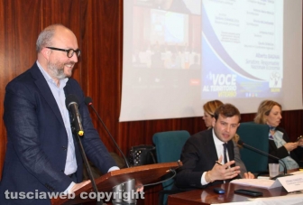 Mauro Rotelli all'incontro della Lega