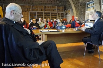 Viterbo - Il convegno sulla loggia di palazzo dei Papi