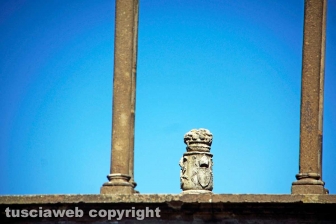 Viterbo - Il loggiato di Palazzo dei Papi