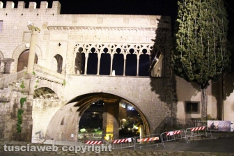 La loggia transennata