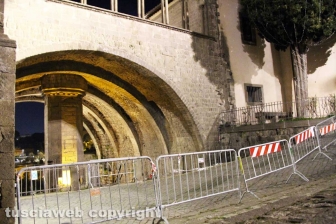 La loggia transennata
