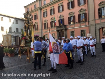 La macchina della Madonna Liberatrice - La partenza