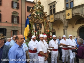 La macchina della Madonna Liberatrice - La partenza