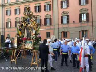 La macchina della Madonna Liberatrice - La partenza