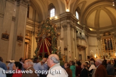Viterbo - La macchina di Maria Ss Liberatrice