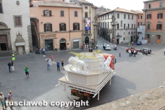 Viterbo - La macchina di Santa Rosa a San Sisto