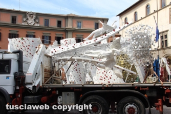 Viterbo - La macchina di Santa Rosa a San Sisto