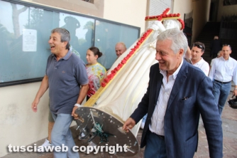 Viterbo - La macchina di Santa Rosa a San Sisto