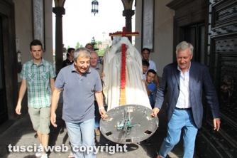Viterbo - La macchina di Santa Rosa a San Sisto