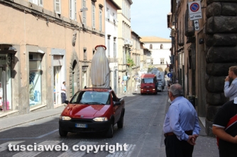 Viterbo - La macchina di Santa Rosa a San Sisto