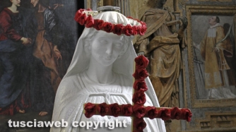 Viterbo - La macchina di Santa Rosa a San Sisto