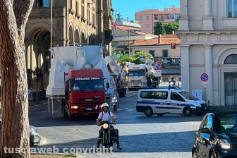 Viterbo - La Macchina di Santa Rosa torna in piazza