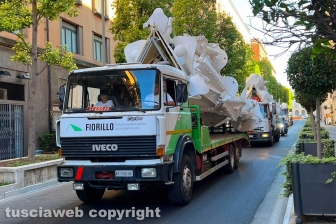 Viterbo - La Macchina di Santa Rosa torna in piazza