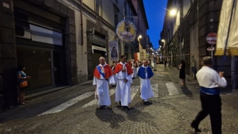 Viterbo - La Madonna del Carmelo torna a sfilare