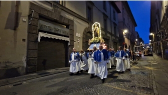 Viterbo - La Madonna del Carmelo torna a sfilare