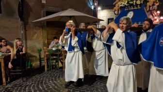 Viterbo - La Madonna del Carmelo torna a sfilare