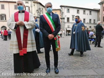 Viterbo - La processione della Madonna Liberatrice durante il Coronavirus