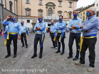 Viterbo - La processione della Madonna Liberatrice durante il Coronavirus