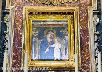 Viterbo - La Madonna Liberatrice restaurata