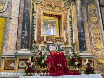 Viterbo - La Madonna Liberatrice restaurata