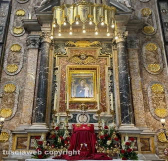 Viterbo - La Madonna Liberatrice restaurata