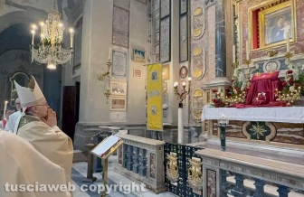 Viterbo - La Madonna Liberatrice restaurata - Vescovo Orazio Francesco Piazza