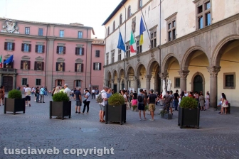 La manifestazione contro il Green pass