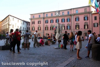 La manifestazione contro il Green pass